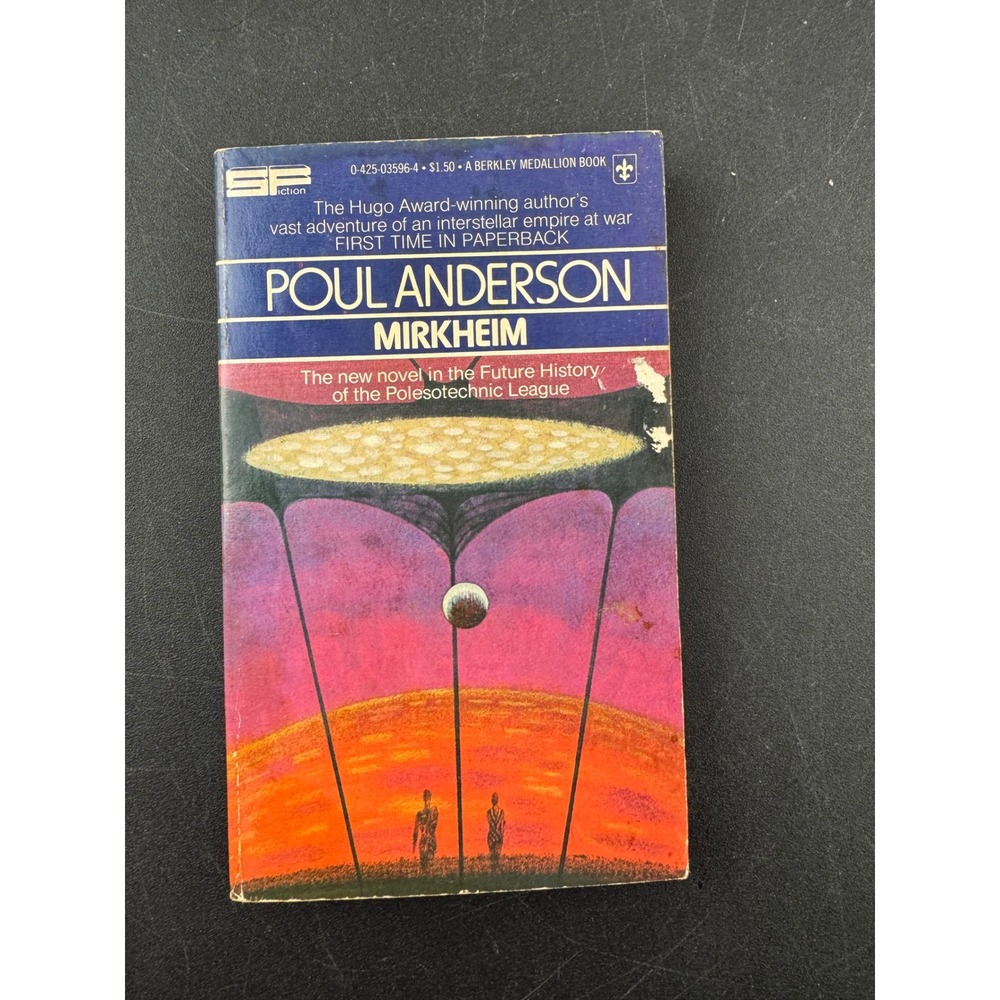 Mirkheim Poul Anderson Science Fiction Berkley Medallion Book 1977 Paperback